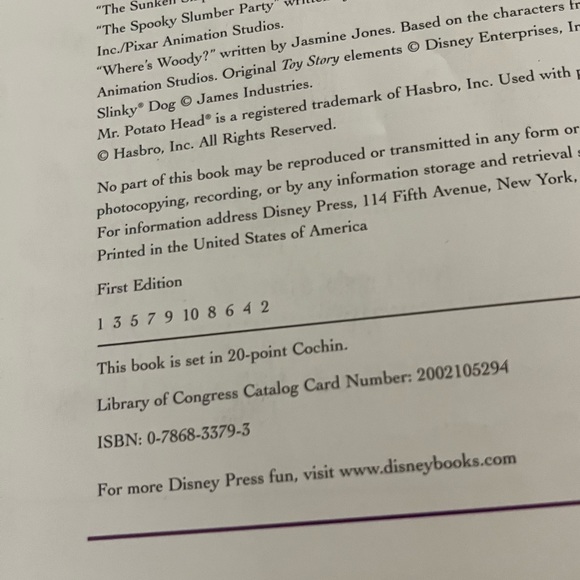 First Edition-Disney Scary Storybook Collection- Vintage 2003 Hardcover Book-EUC - Picture 5 of 11